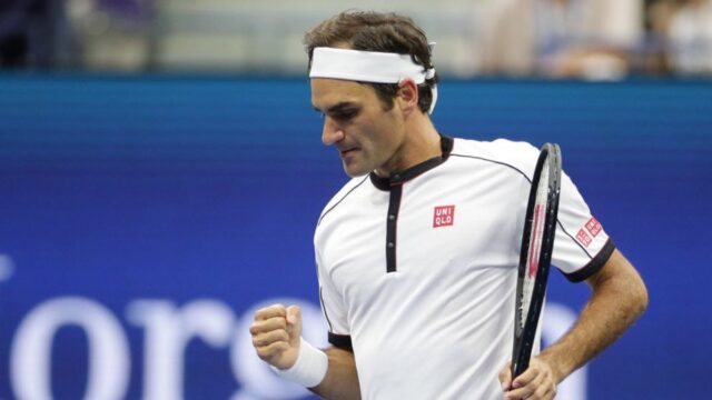 Roger Federer venció a Daniel Evans en el duelo más rápido del US Open