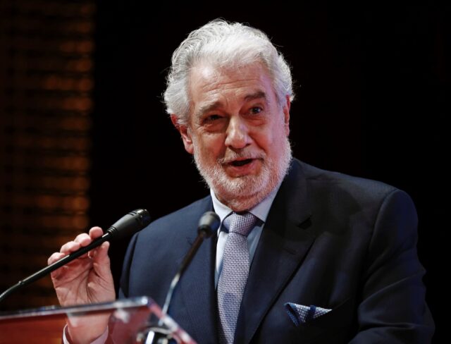 Plácido Domingo ensaya en Salzburgo tras acusaciones de acoso sexual