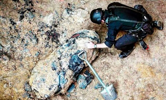 Hallaron en el Kremlin una bomba de la Segunda Guerra Mundial