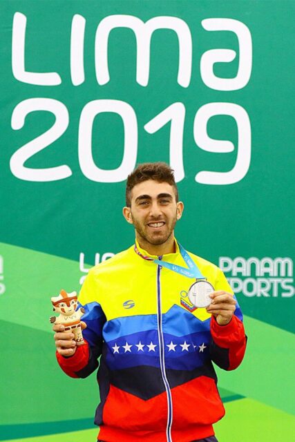 Jhoan Guzmán consiguió otra plata para Venezuela