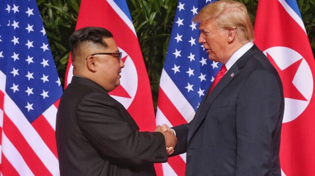 Trump recibió carta de Kim: "Dijo que no está contento con los misiles"