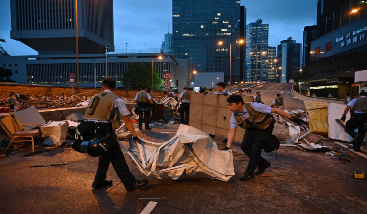 Protesta en Hong Kong