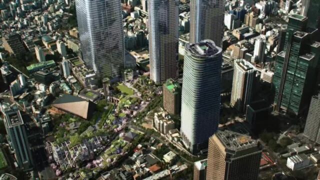 Construirán en Tokio un rascacielos de 350 metros de altura