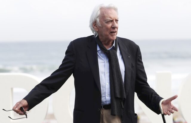 Donald Sutherland: El mundo que voy a dejar no es un lugar para vivir