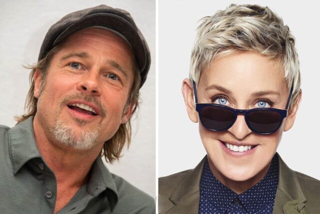 Brad Pitt y Ellen DeGeneres salieron con la misma mujer
