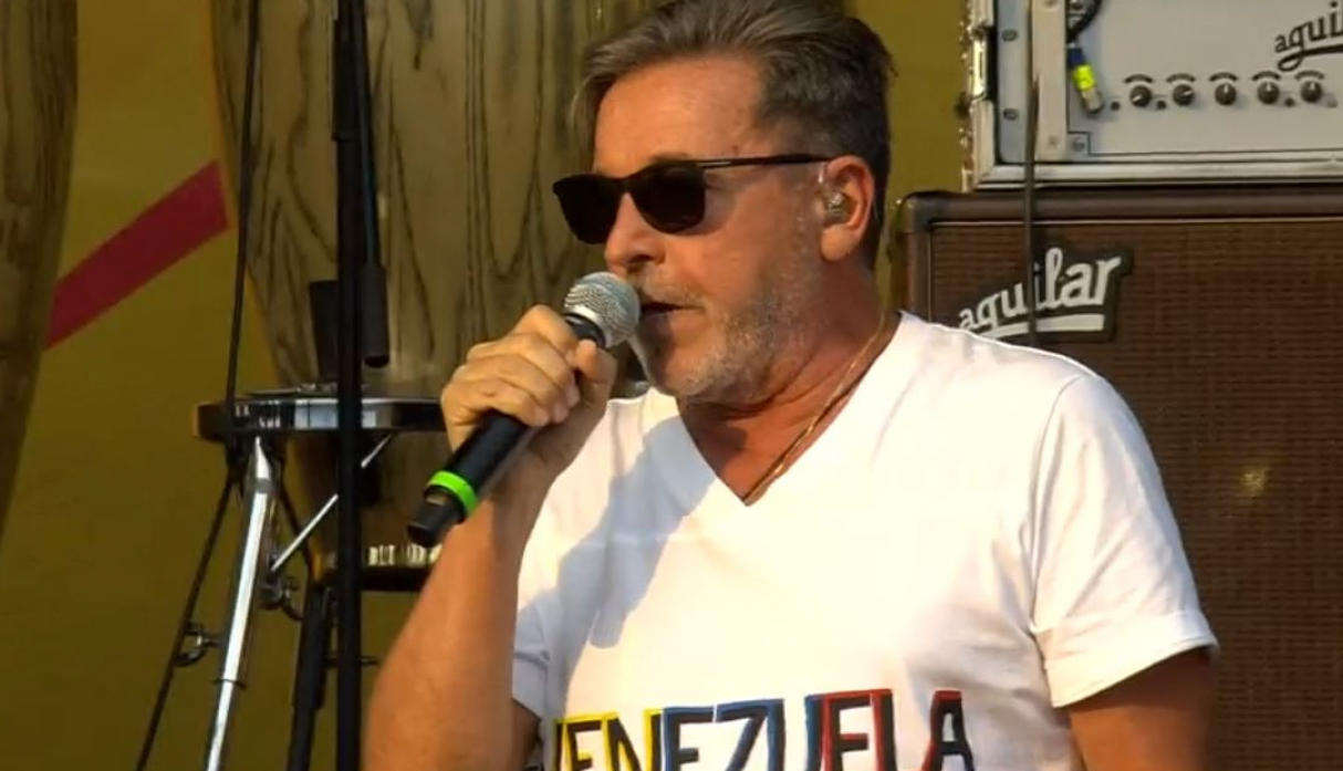 Ricardo Montaner agradeció a Perú su solidaridad con los venezolanos