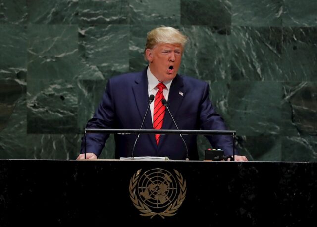 Trump ante la ONU: "Nunca dejaré de defender los intereses de Estados Unidos"
