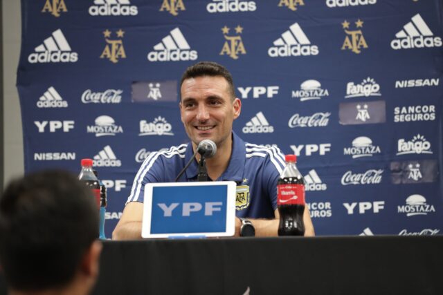 Scaloni sacó pecho y tiene la vista en el compromiso contra México