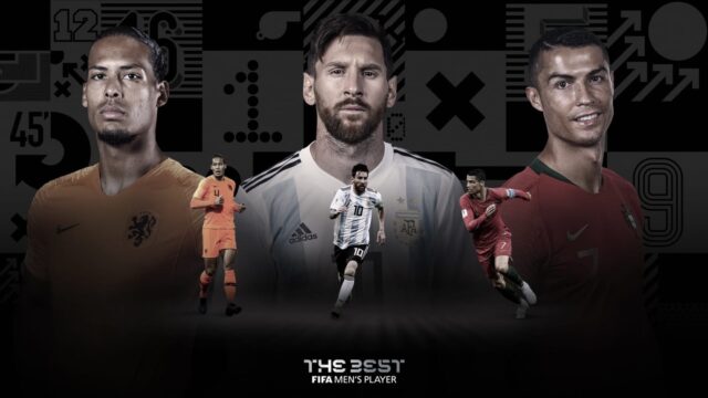 Messi, Ronaldo y Van Dijk: el trío final del premio The Best
