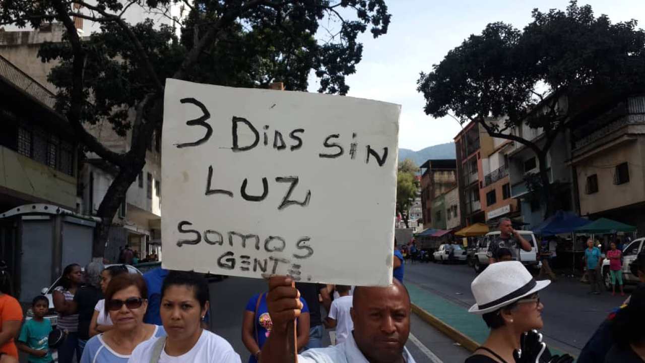Servicio eléctrico en Venezuela
