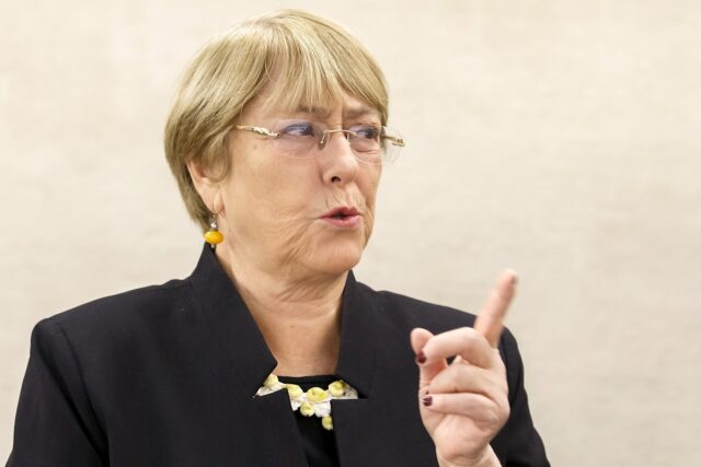 Bachelet denunció asesinatos de manifestantes en protestas contra Daniel Ortega
