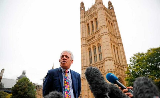 Bercow: Parlamento británico reanudará este miércoles sus sesiones