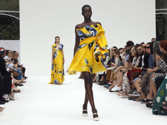 Carolina Herrera y su sueño floral se presentaron en Nueva York