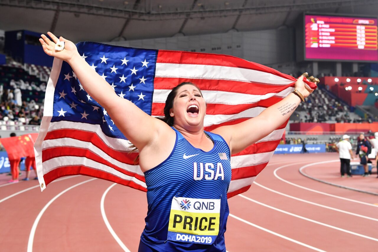 DeAnna Price ATHLETICS-WORLD-2019