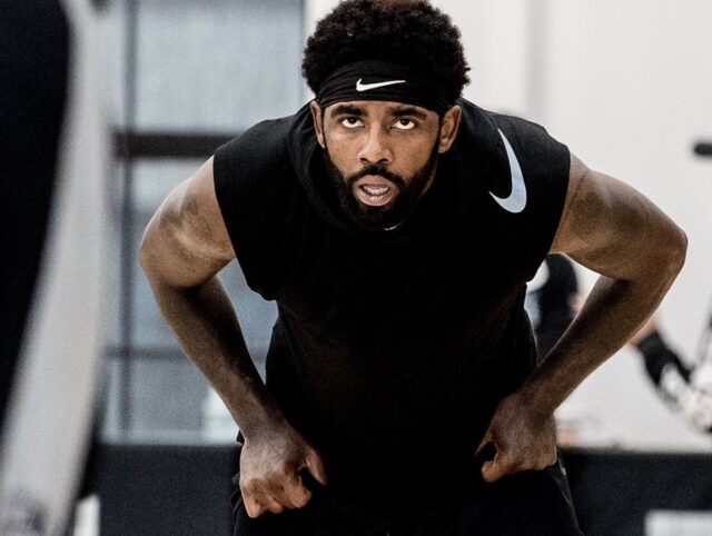 Kyrie Irving se lesionó en un entrenamiento con los Nets de Brooklyn