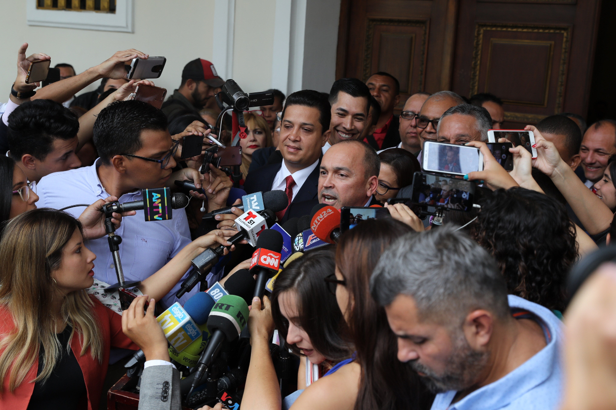 Francisco Torrealba en la Asamblea Nacional EFE