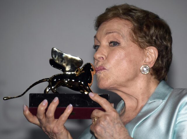 Julie Andrews recibe León de Oro honorífico en el Festival de Venecia