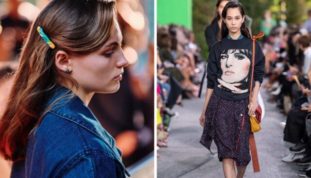El peinado ochentero revivió en la Semana de la Moda de Nueva York