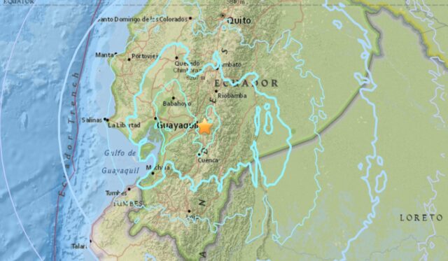 Tres sismos sacudieron Ecuador en menos de diez horas
