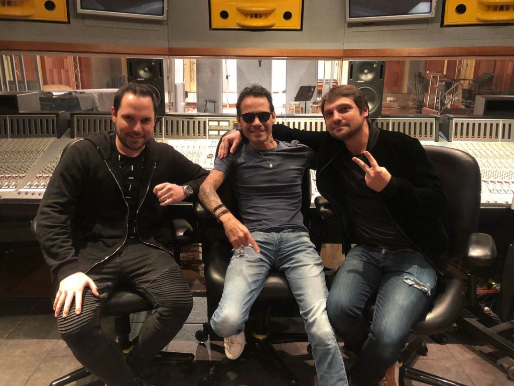 SanLuis y Marc Anthony Foto