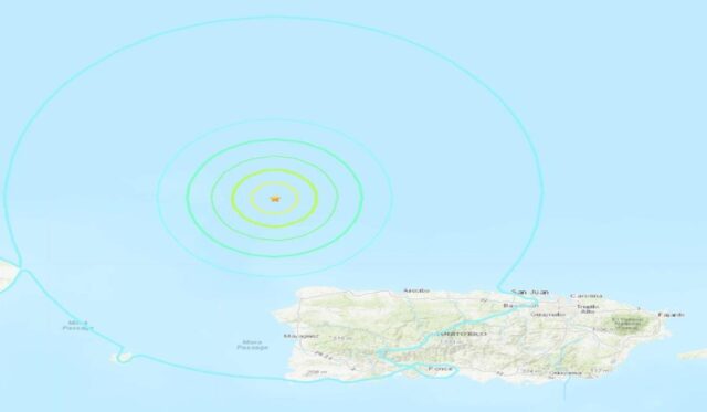 Sismo de 6,0 sacudió a Puerto Rico antes de la llegada de la tormenta Karen