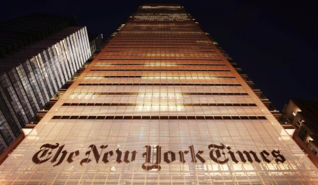 Renunció jefe Opinión del NYT por artículo a favor de movilizar el Ejército
