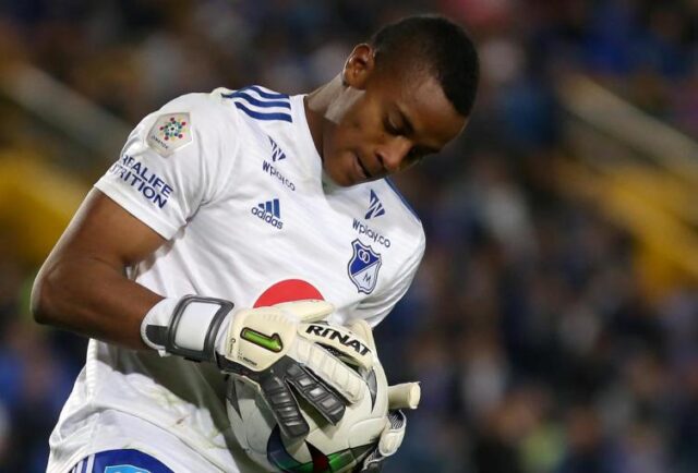 Wuilker Faríñez sigue sin continuidad en Millonarios