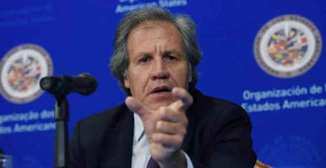 Luis Almagro apoya a Avendaño tras persecución de Nicolás Maduro