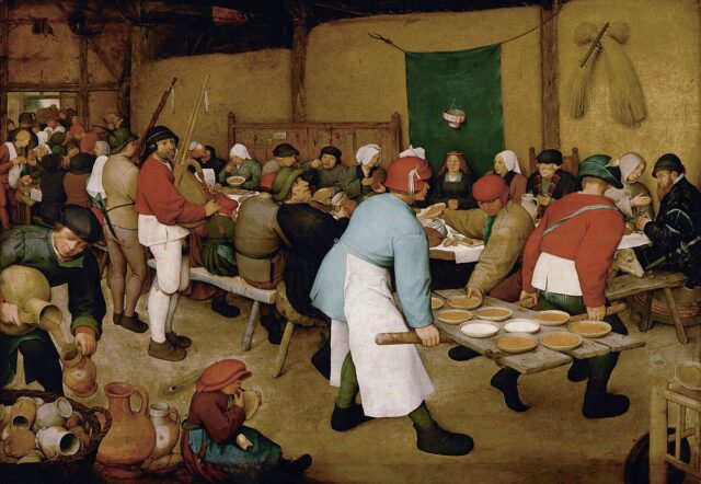 Ser comensal en una obra de Bruegel es posible en una exposición en Bélgica