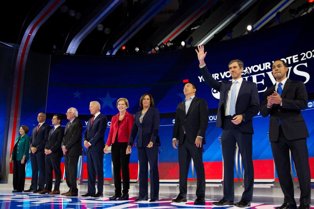 Candidatos a la presidencia Estados Unidos