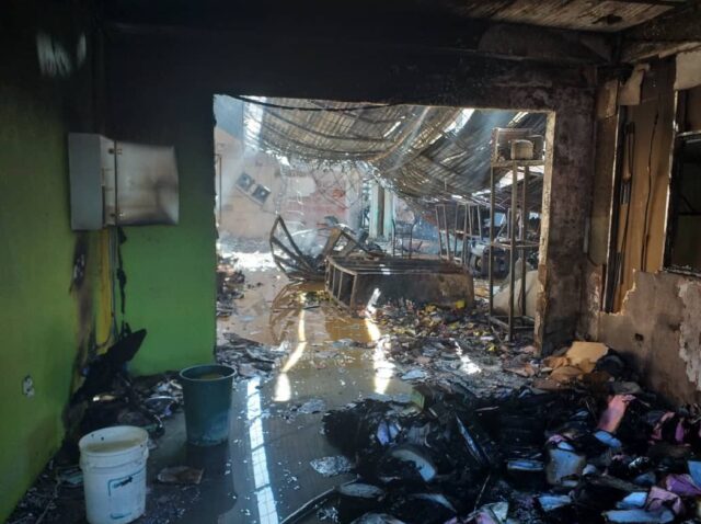 Incendio en Portuguesa por explosión de transformadores