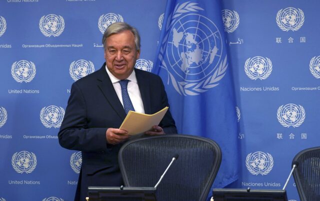 Secretario general de la ONU descarta reunirse con Guaidó