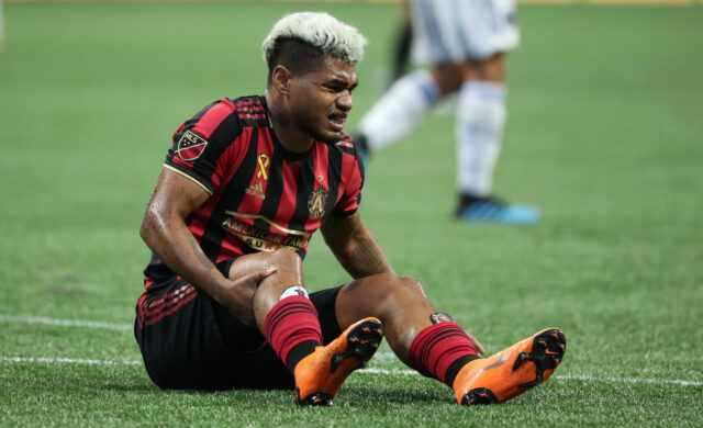 La lesión de Josef Martínez empaña la victoria del Atlanta
