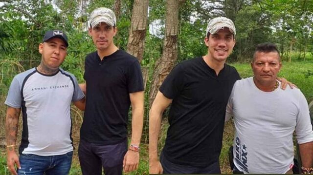 La historia detrás de las fotos de Guaidó con miembros de Los Rastrojos