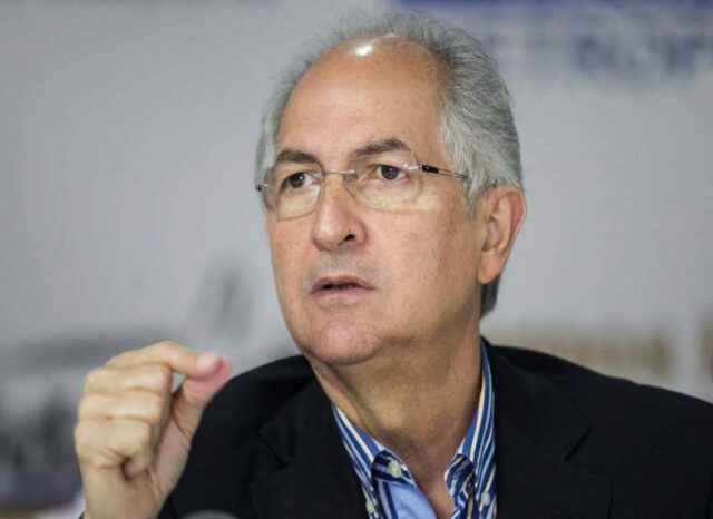 Antonio Ledezma pide a Guaidó que se libere de la disciplina partidista
