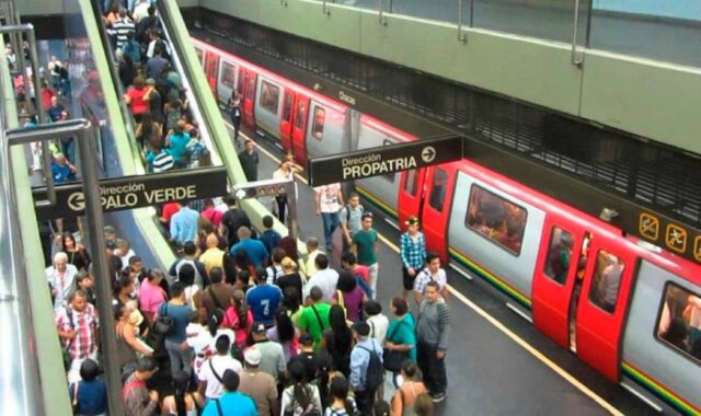 Metro de Caracas no presta servicio comercial de Palo Verde a Sabana Grande