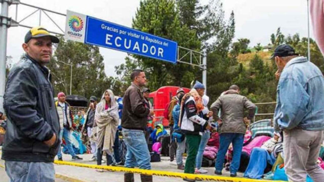 Venezolanos podrán utilizar corredor humanitario de Ecuador solo si tienen visa