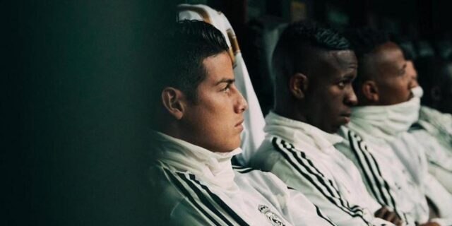 James disgustado por ser suplente en el partido contra el Galatasaray