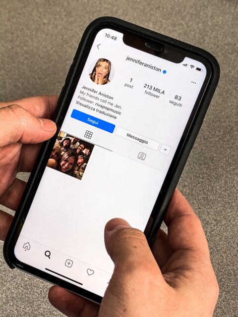 Esta es la foto con la que Jennifer Aniston se estrenó en Instagram