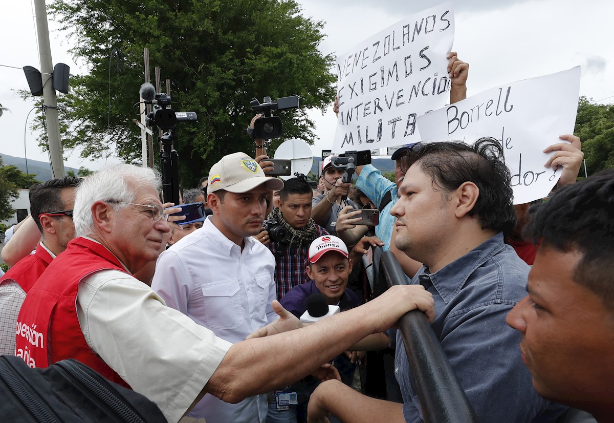Josep Borrell en Cúcuta