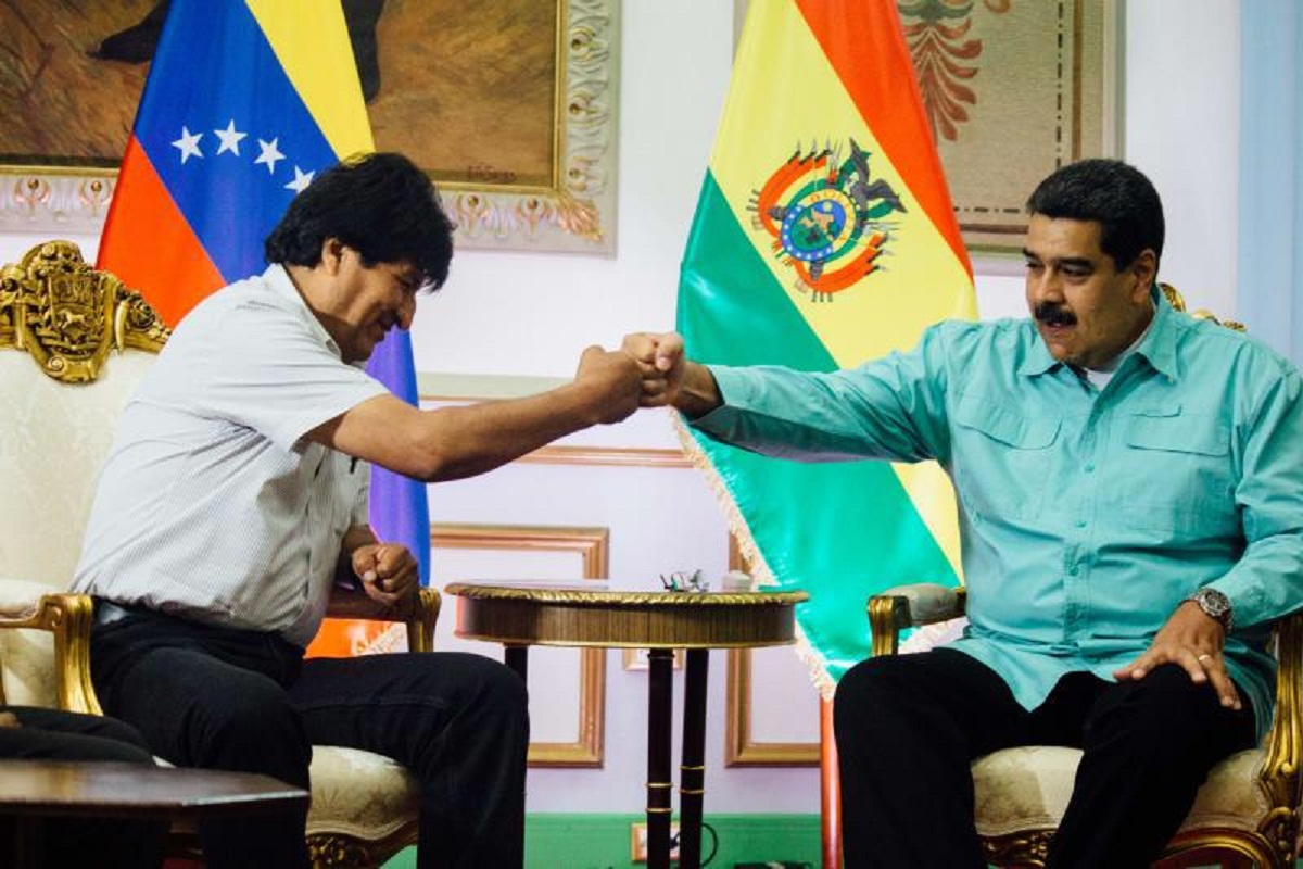 Evo Morales Nicolás Maduro