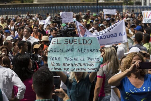85% del sector educativo en Caracas acató el paro