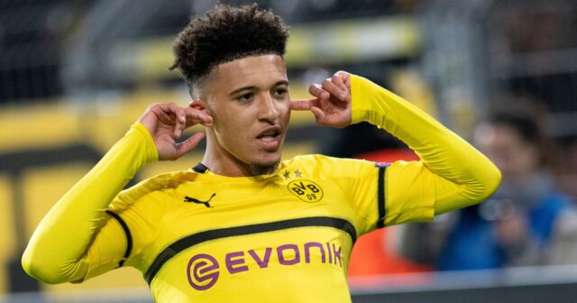 El Dortmund multó a Jadon Sancho por indisciplina