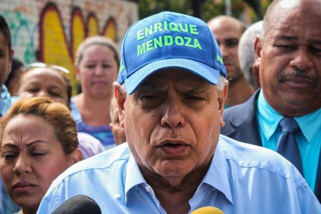 Enrique Mendoza: En 2020 ocurrirá un desastre si la oposición no se pone de acuerdo