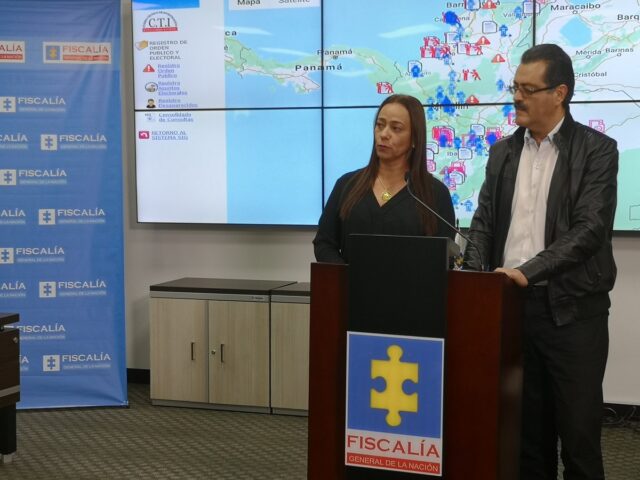 Fiscalía de Colombia reportó 23 detenidos por delitos electorales