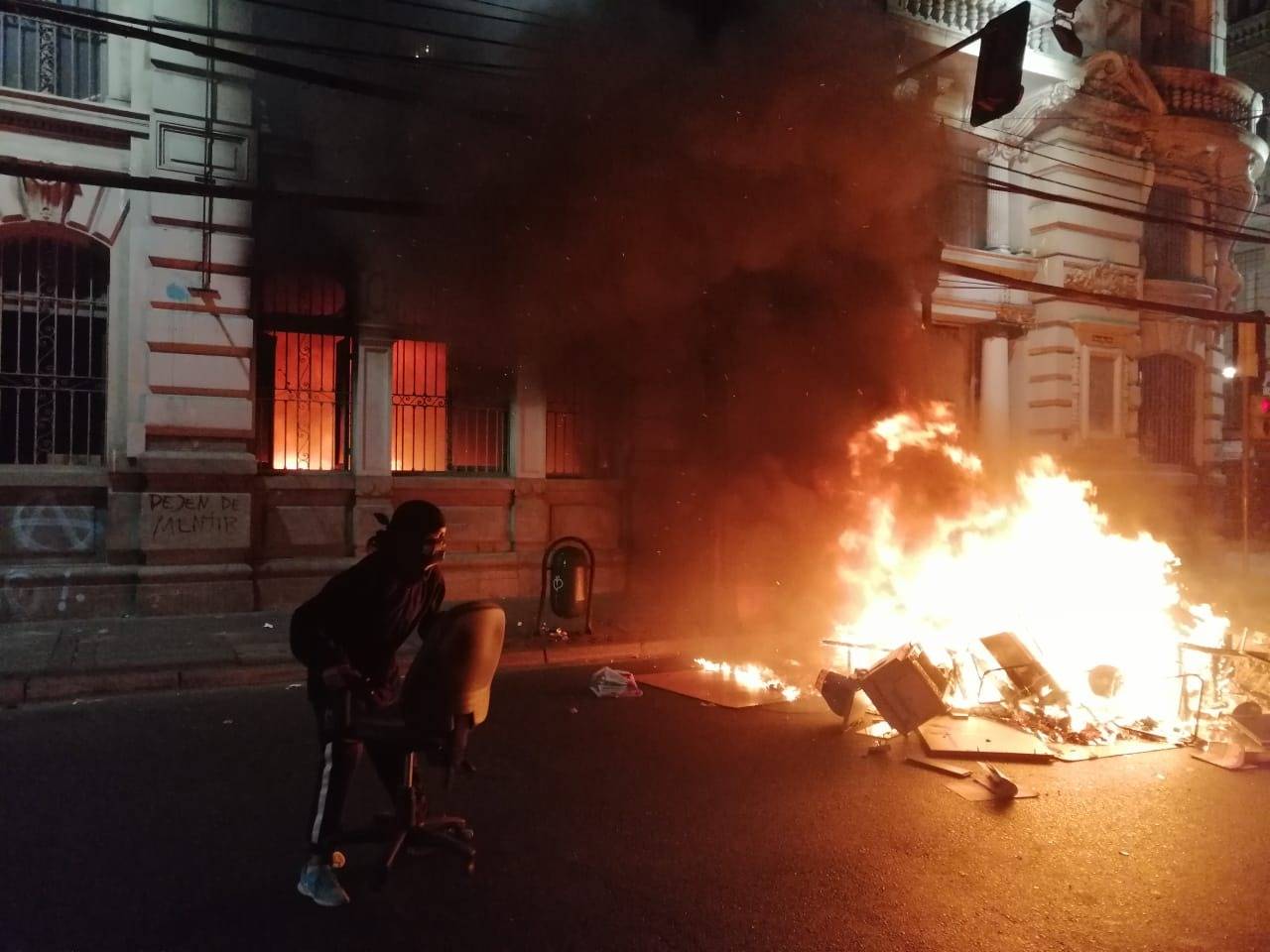 Incendio El Mercurio