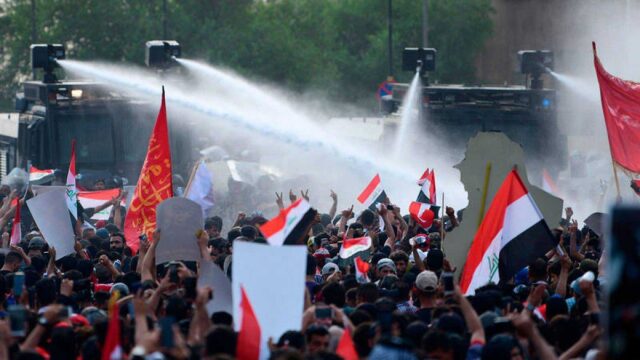 40 muertos y más de 1.500 heridos durante protestas en Irak