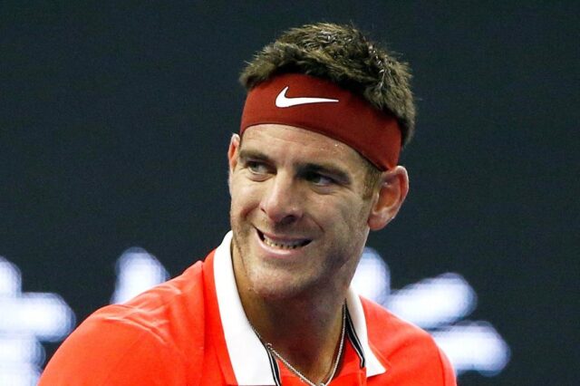 Del Potro sigue con la rehabilitación de la rodilla derecha