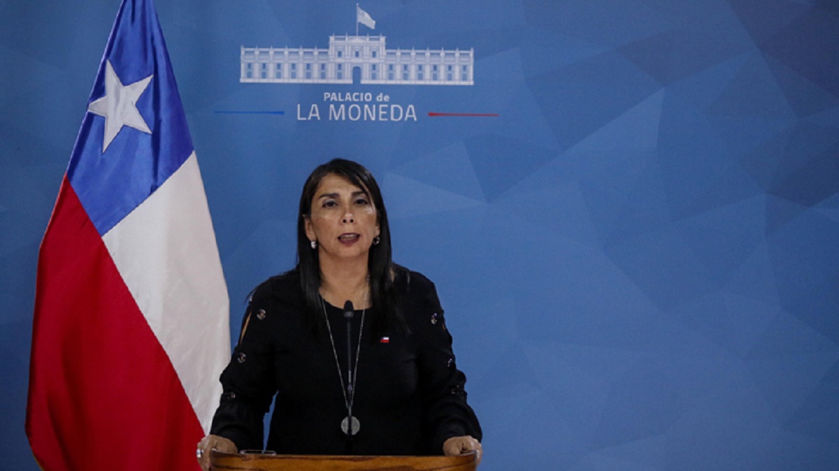 Karla Rubilar, ministra vocera de gobierno