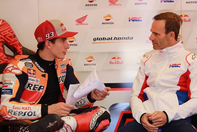 Marc Márquez: “Mi prioridad es escuchar a Honda”